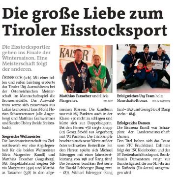 Bezirksblätter Kufstein vom 15.01.2020