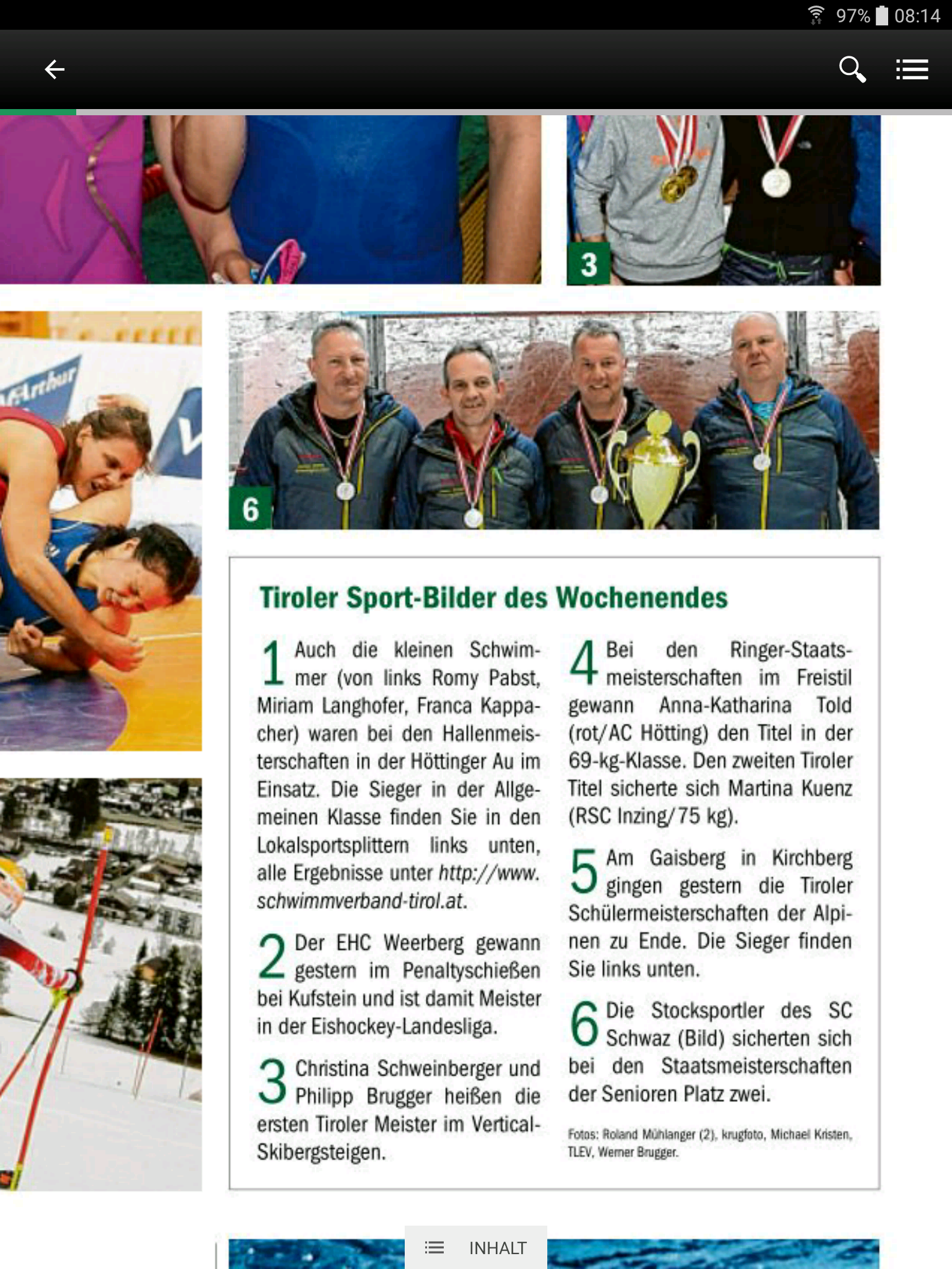 Tiroler Tageszeitung 27. Feb. 2017