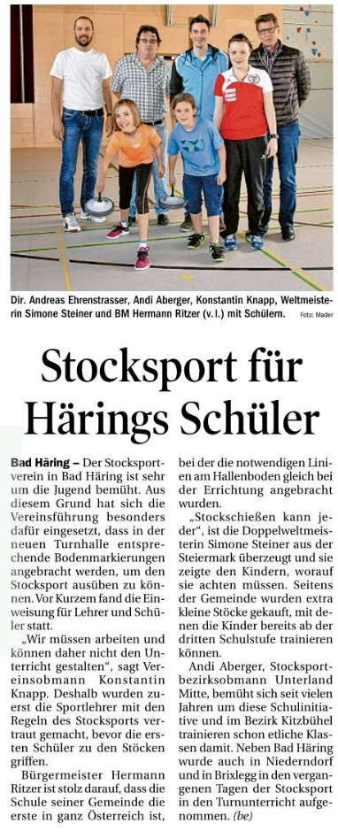 Berichte in der Tiroler Tageszeitung – Sommersaison 2018