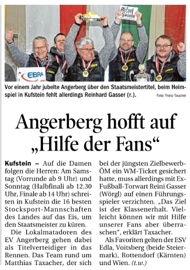 Tiroler Tageszeitung vom 14.02.2020