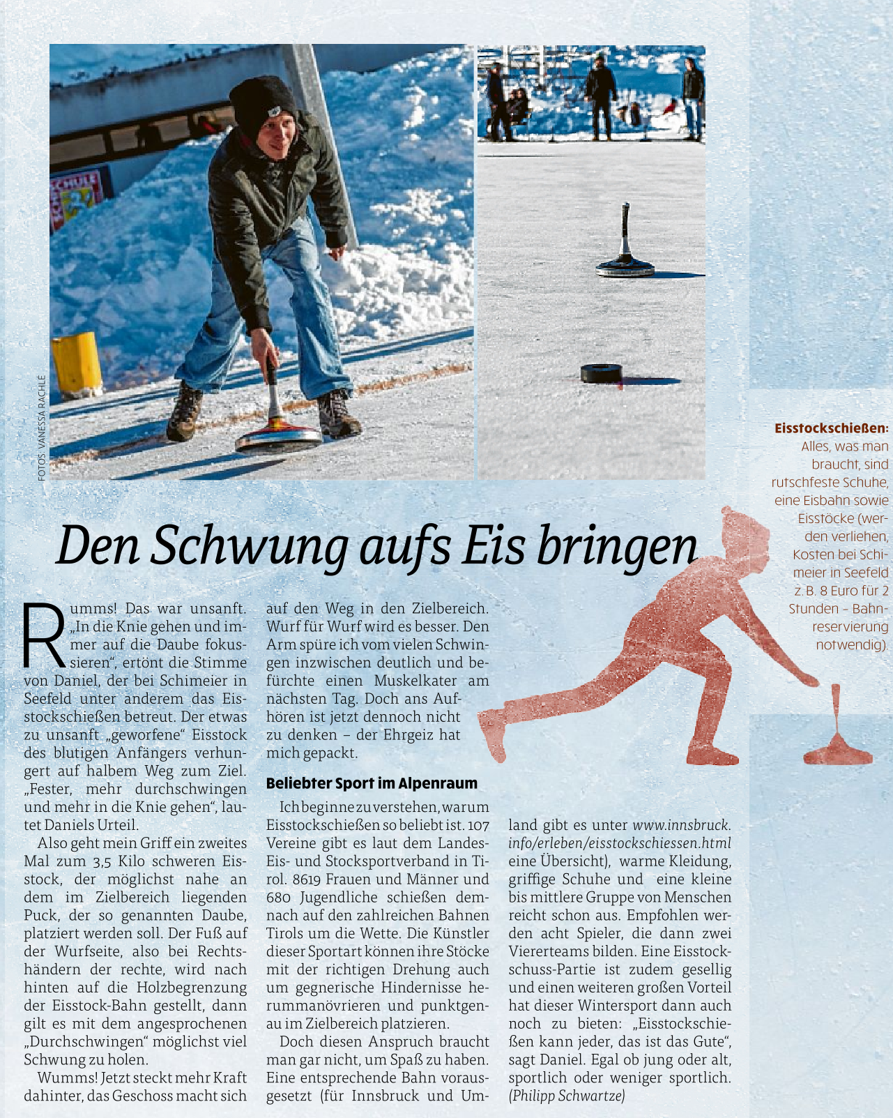 Berichte in der Tiroler Tageszeitung – Wintersaison 2018/19