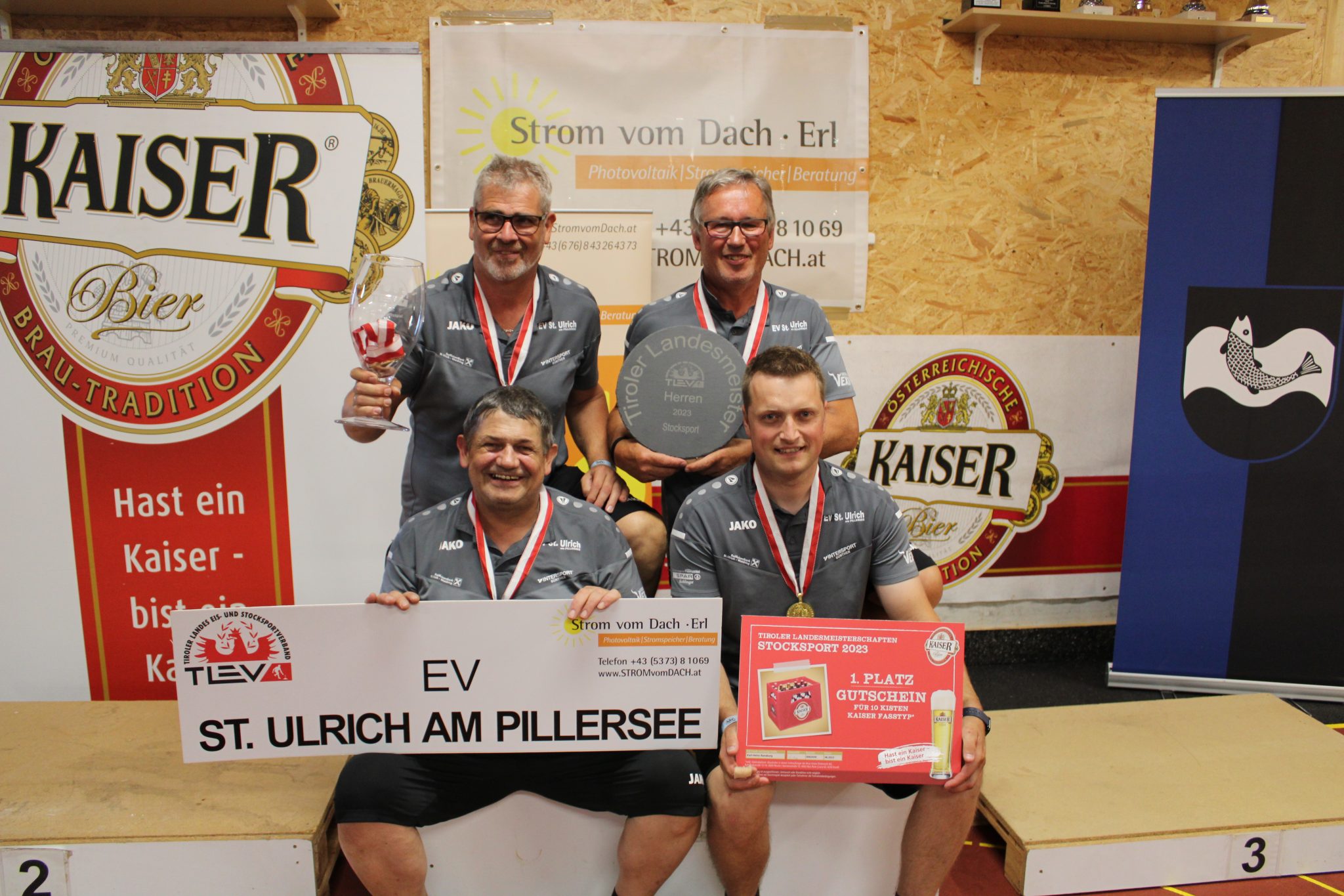 St. Ulrich am Pillersee ist Landesmeister Herren 2023