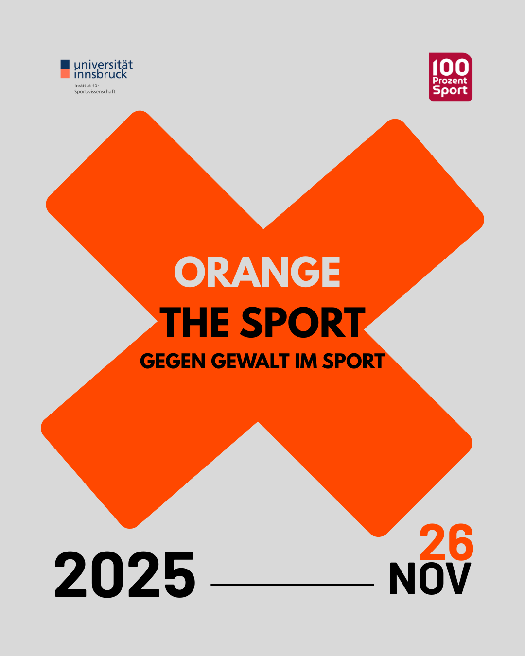ORANGE the SPORT – gegen Gewalt im Sport