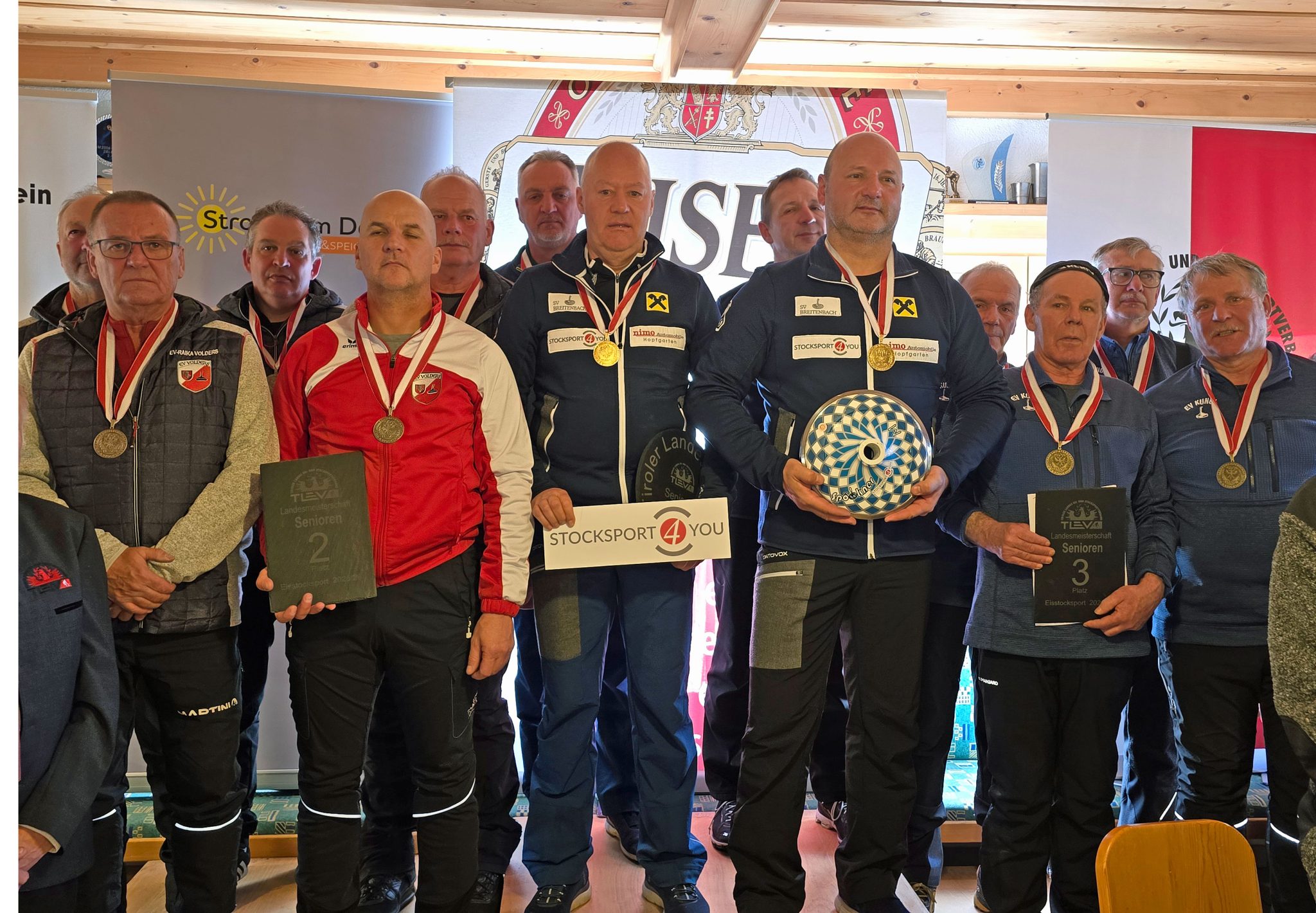 SV Breitenbach 2 setzt sich bei der Landesmeisterschaft der Senioren +50 durch.