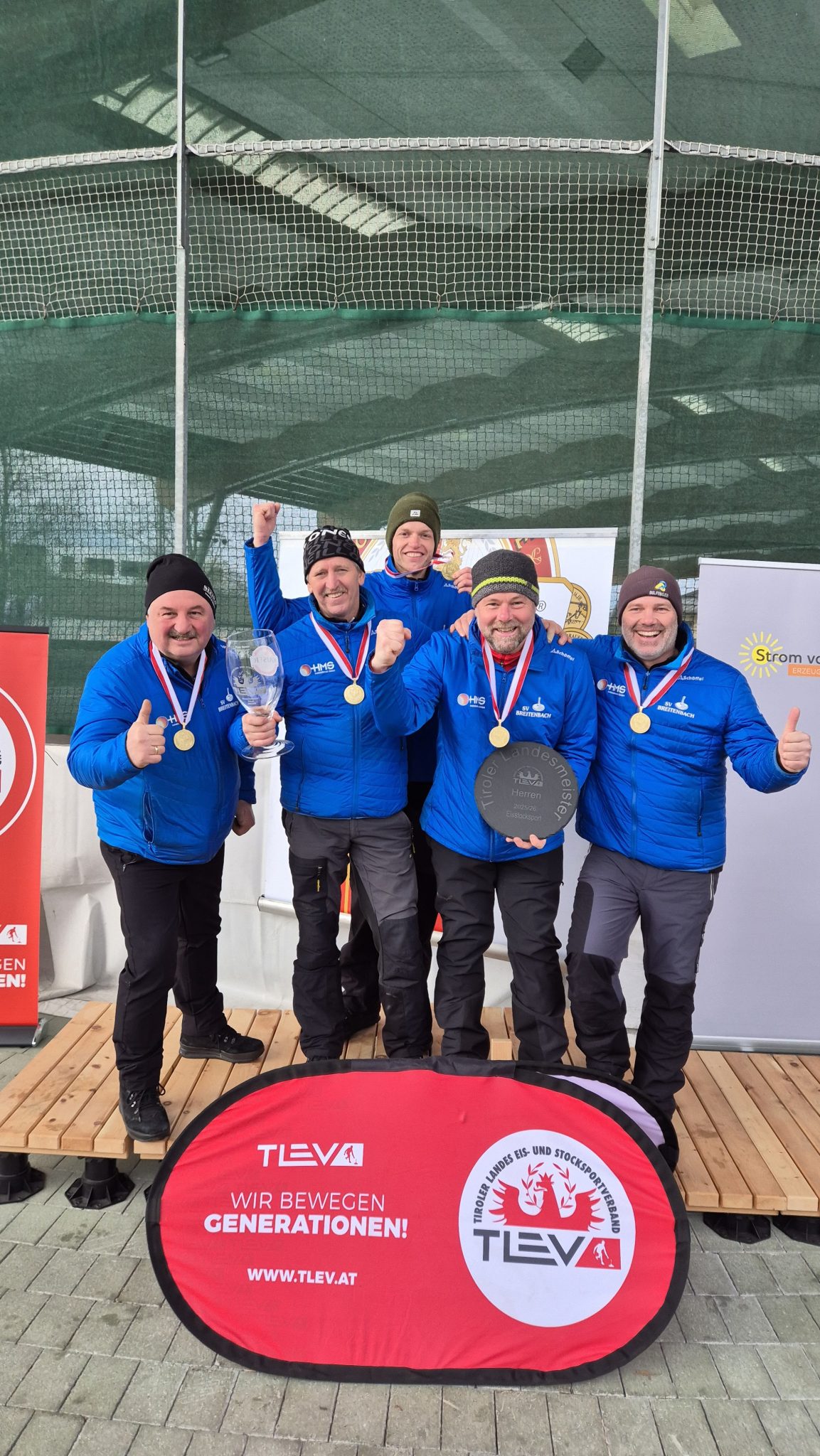 SV Breitenbach mit Gold bei der Landesmeisterschaft der Herren 2025/26