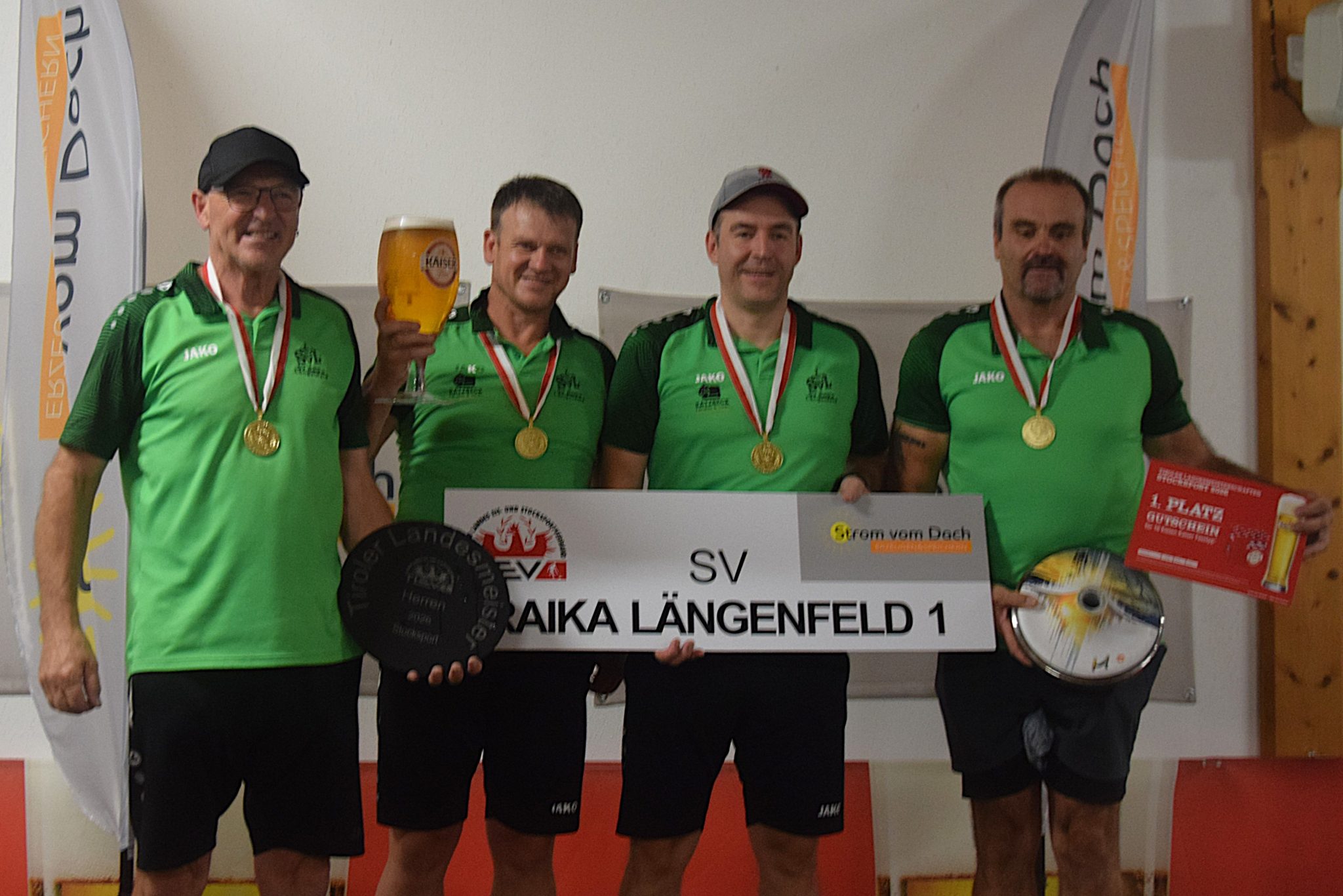 SV Raika Längenfeld 1 ungeschlagen zum Landesmeister der Herren 2026
